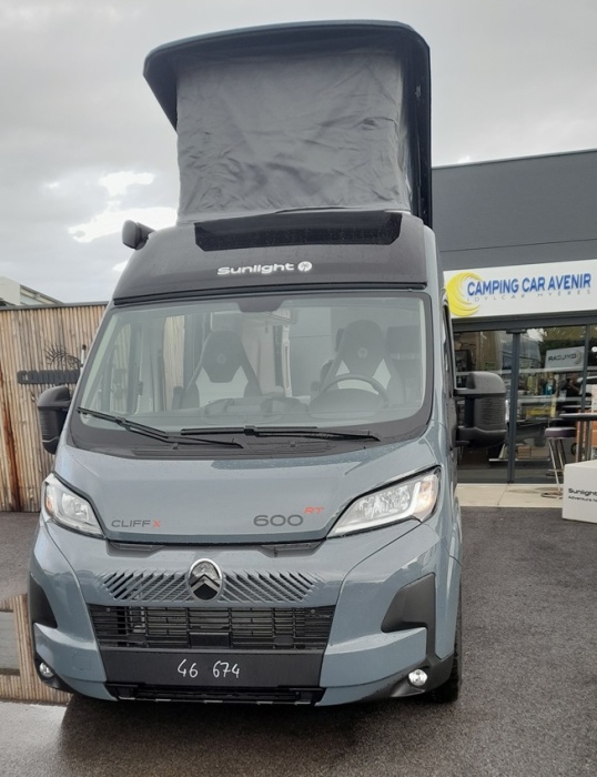 camping car SUNLIGHT CLIFF X CLIFF 600 X RT mod&egrave;le 2026