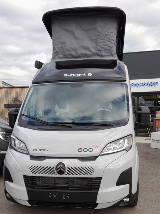 camping car SUNLIGHT CLIFF CLIFF 600X RT mod&egrave;le 2026